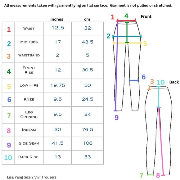 Lisa Yang Minna Cardigan & Vivi Pant Set Lavender 100% Cashmere Sz 2 / M $1210 - Picture 10 of 16